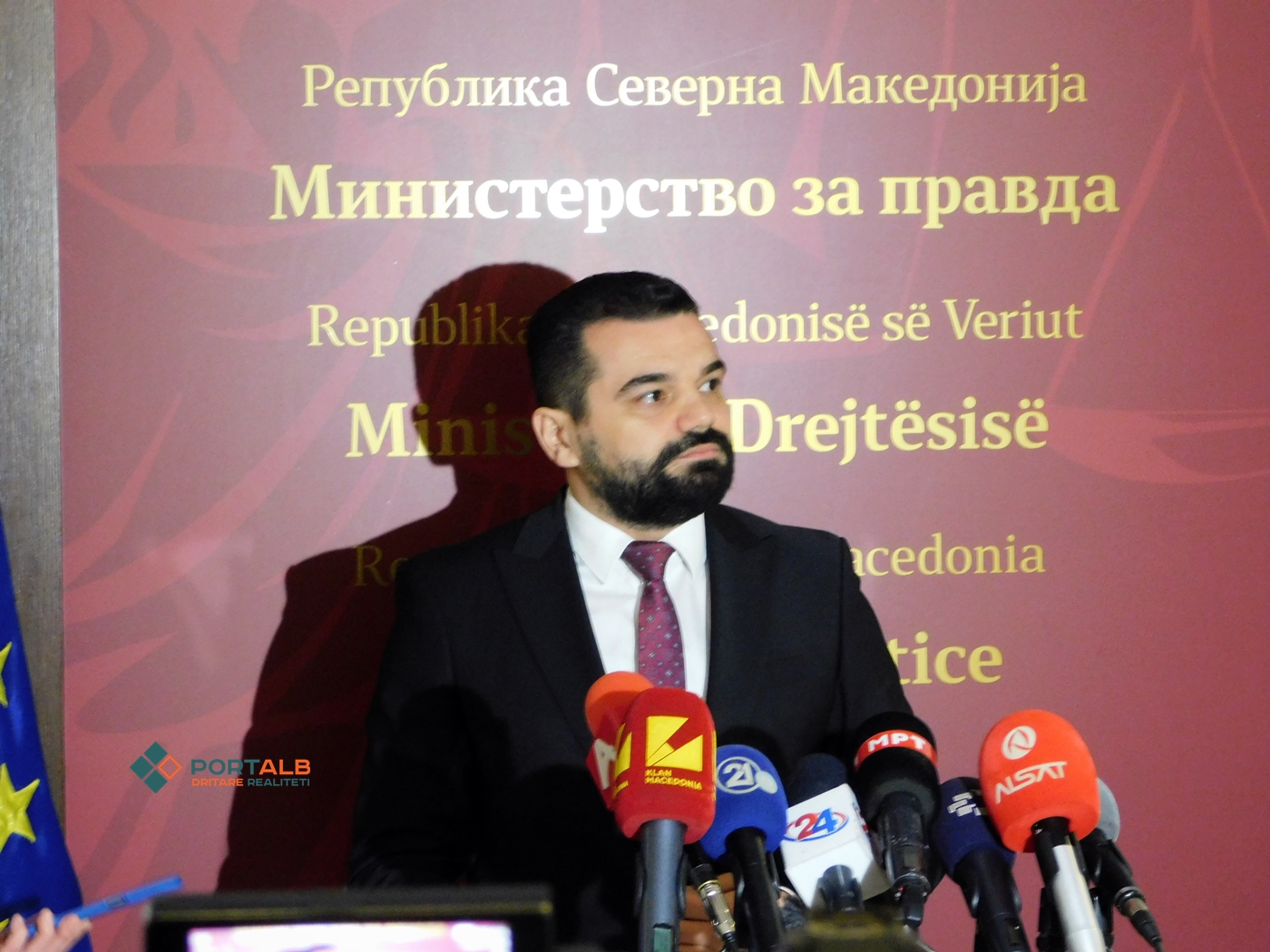 Ministri i Drejtësisë, Krenar Lloga, foto: Suad Bajrami/Portalb.mk