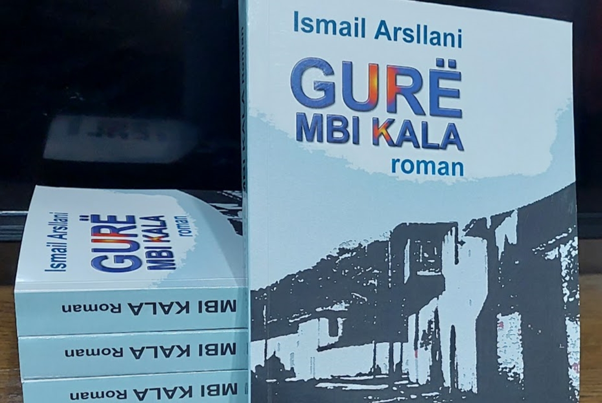 Kopertina e romanit të ismail Arsllanit, Gurë mbi kala, foto nga Zeqir Kadriu