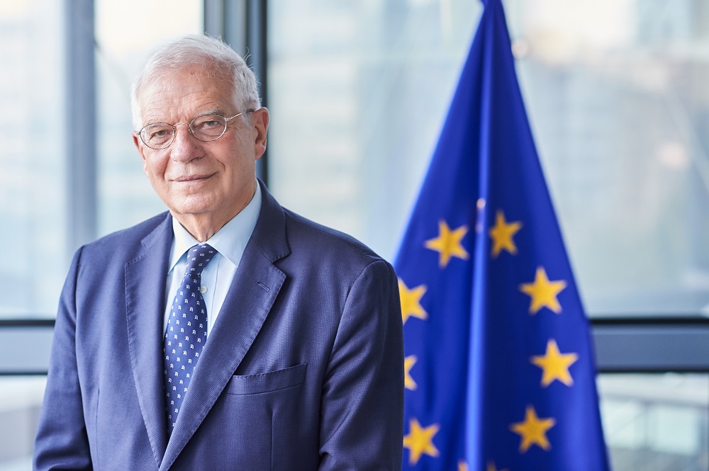 Josep Borrell - Përfaqësues i Lartë e Bashkimit Evropian për Punët e Jashtme dhe Politikën e Sigurisë, foto nga Delegacioni i BE-së në Shkup