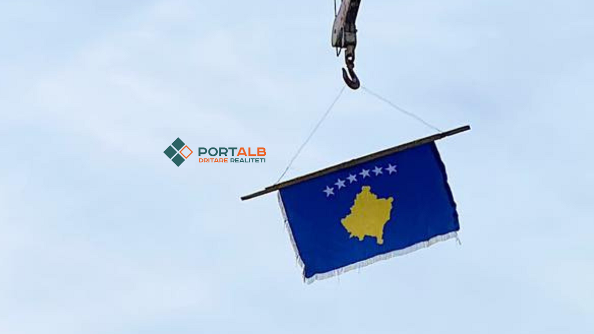 Flamuri i Kosovës. Foto: Fisnik Xhelili/Portalb.mk
