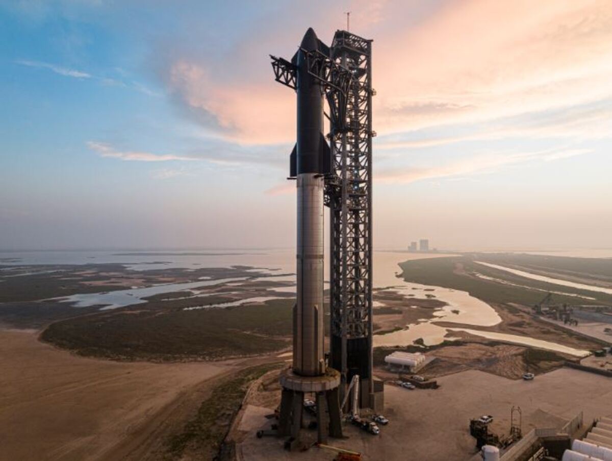 Raketa Starship SpaceX, foto nga Twitteri zyrtar i SpaceX