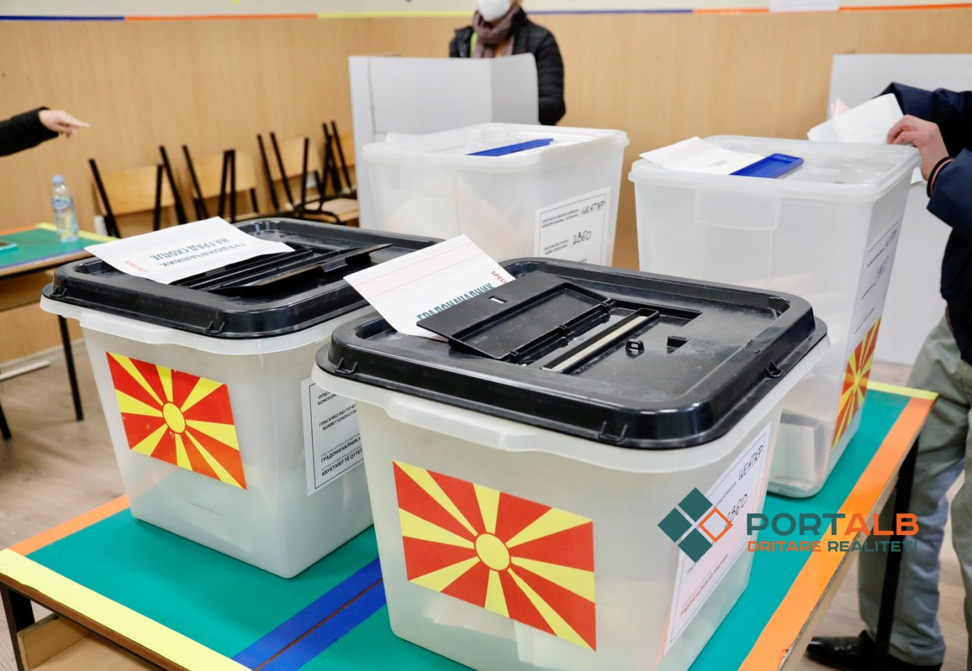 Zgjedhjet lokale 2021 në Maqedoninë e Veriut. Foto: Portalb.mk