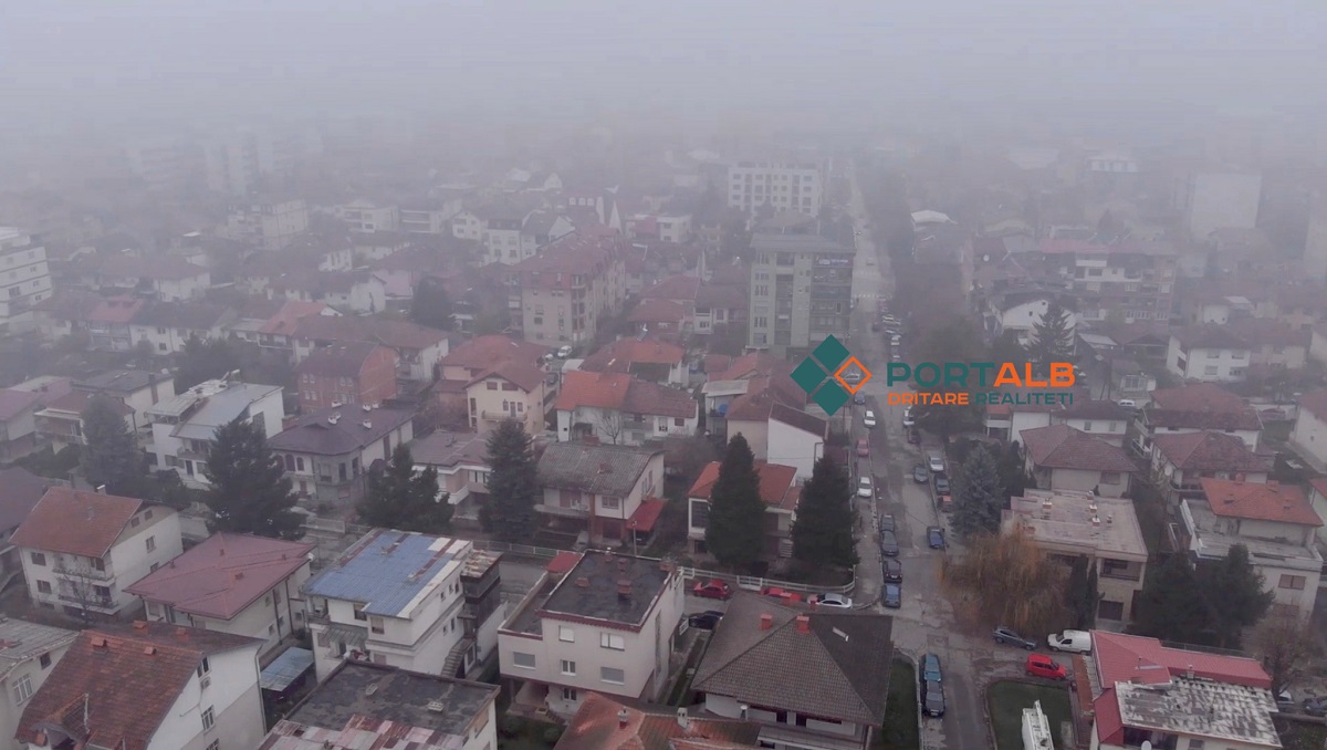 Ndotja e ajrit, Tetovë. Foto: Portalb.mk