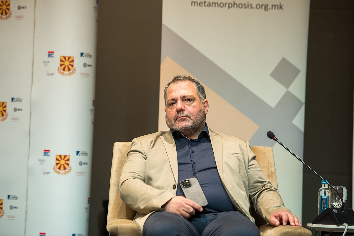 Drejtori i Fondacionit Metamorfozis, Bardhyl Jashari, foto: Vanço Xhambaski