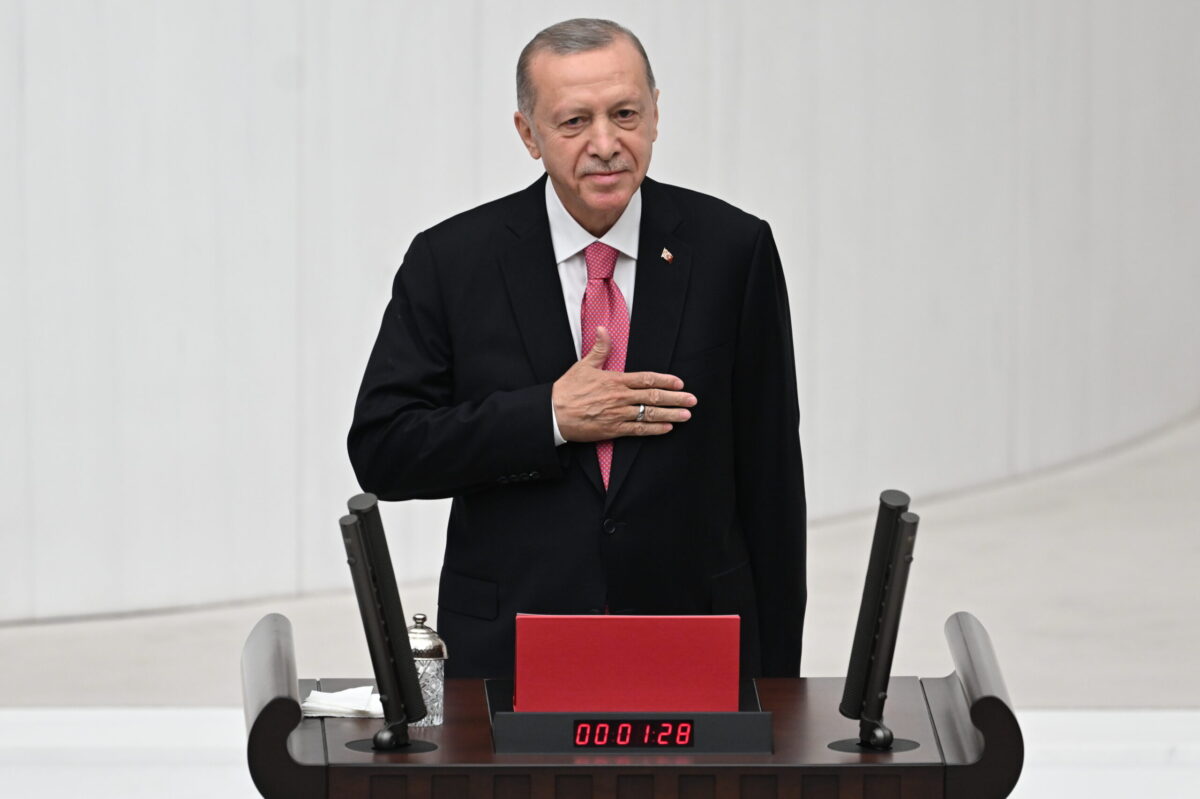 Recep Tayyip Erdoğan bën betimin si President i Turqisë