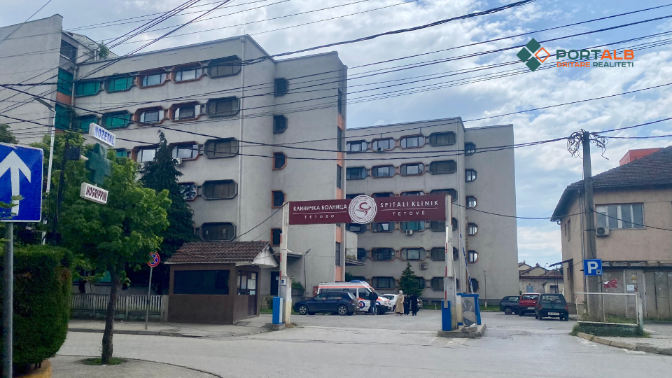 Spitali Klinik i Tetovës. Foto: Fisnik Xhelili/Portalb.mk