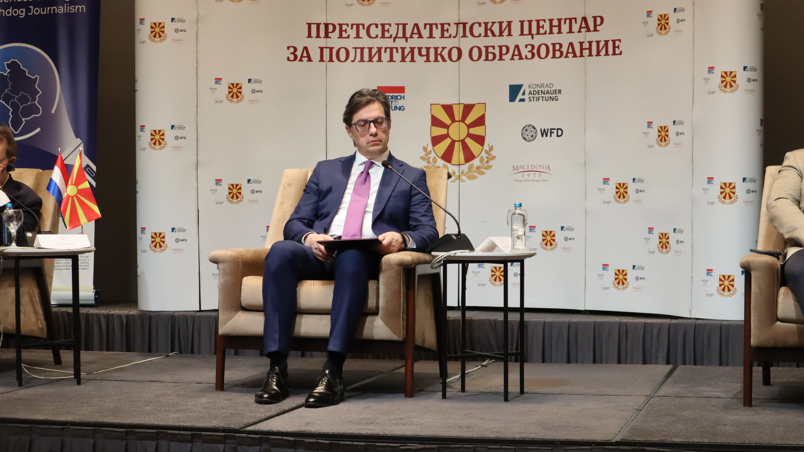 Presidenti Stevo Pendarovski, foto: Portalb.mk