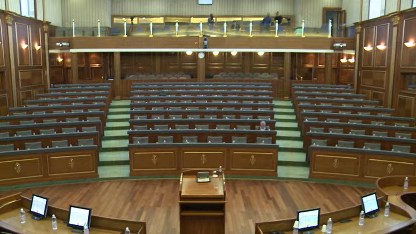 Kuvendi (Parlamenti) i Kosovës, foto: Printscreen nga kanali në Youtube
