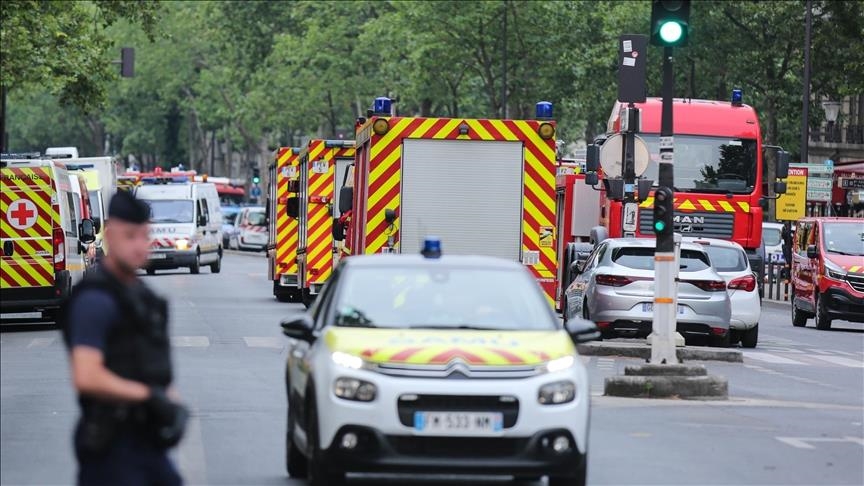 Shpërthimi në Paris të Francës, foto: Anadolu Agency