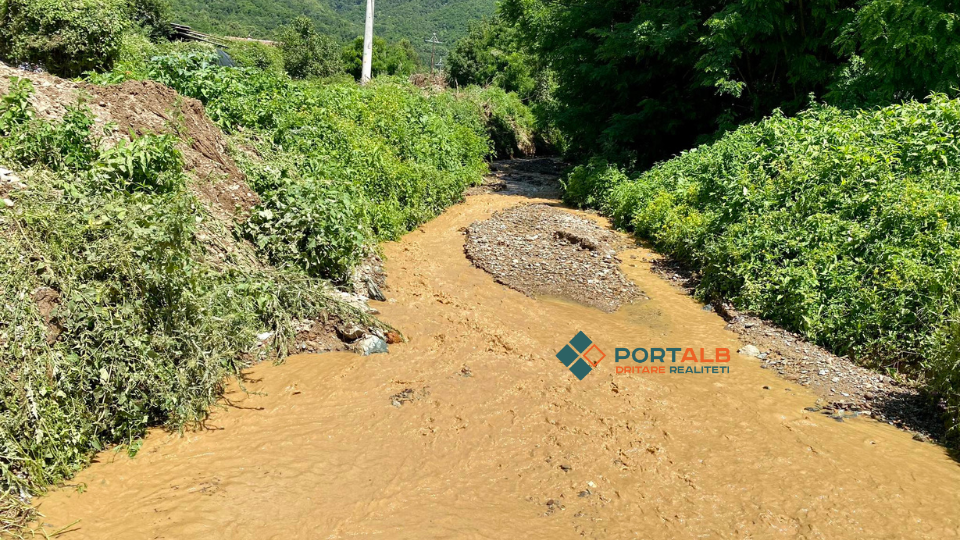 Dëmet nga vërshimet në Neproshten (06.07.2023). Foto: Fisnik Xhelili/Portalb.mk