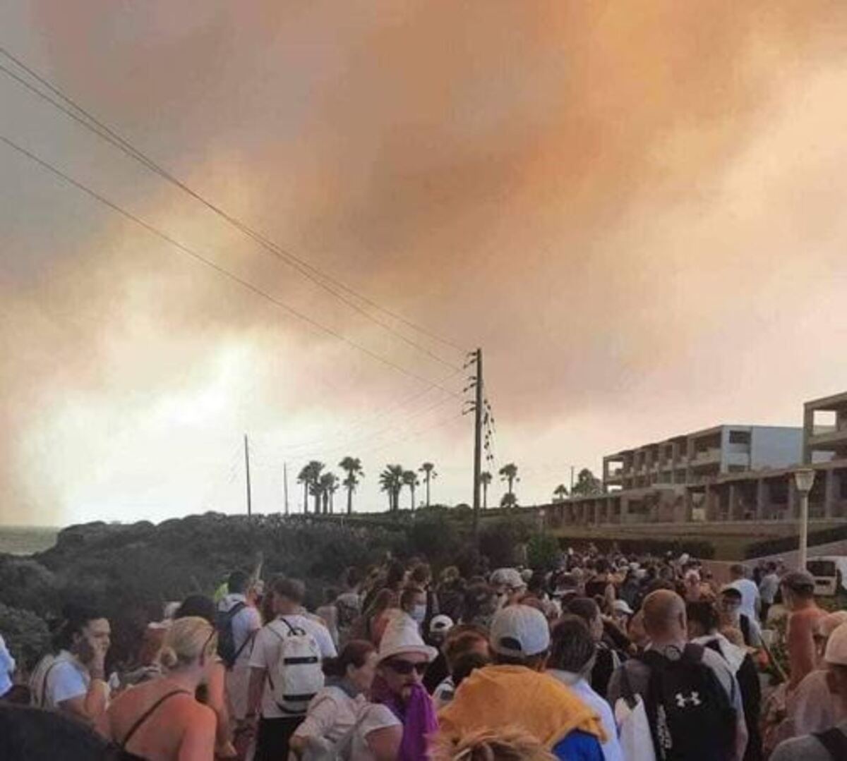 Zjarre në Greqi, foto nga Fejsbuku-Despoina Karagianni
