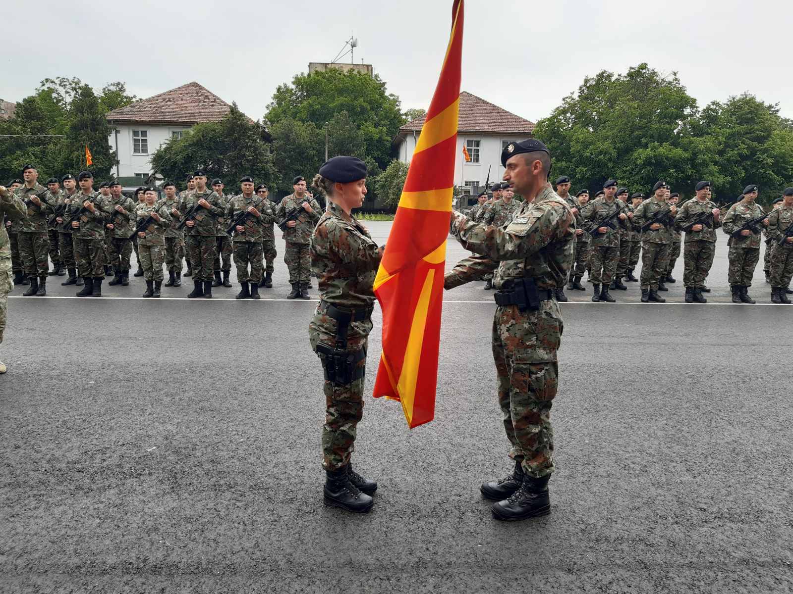 ARM - Armata e Republikës së Maqedonisë së Veriut. Foto nga profili zyrtar i ARM-së në Facebook