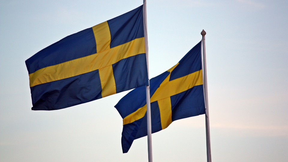 Flamuri i Suedisë. Foto: hl56 në Canva