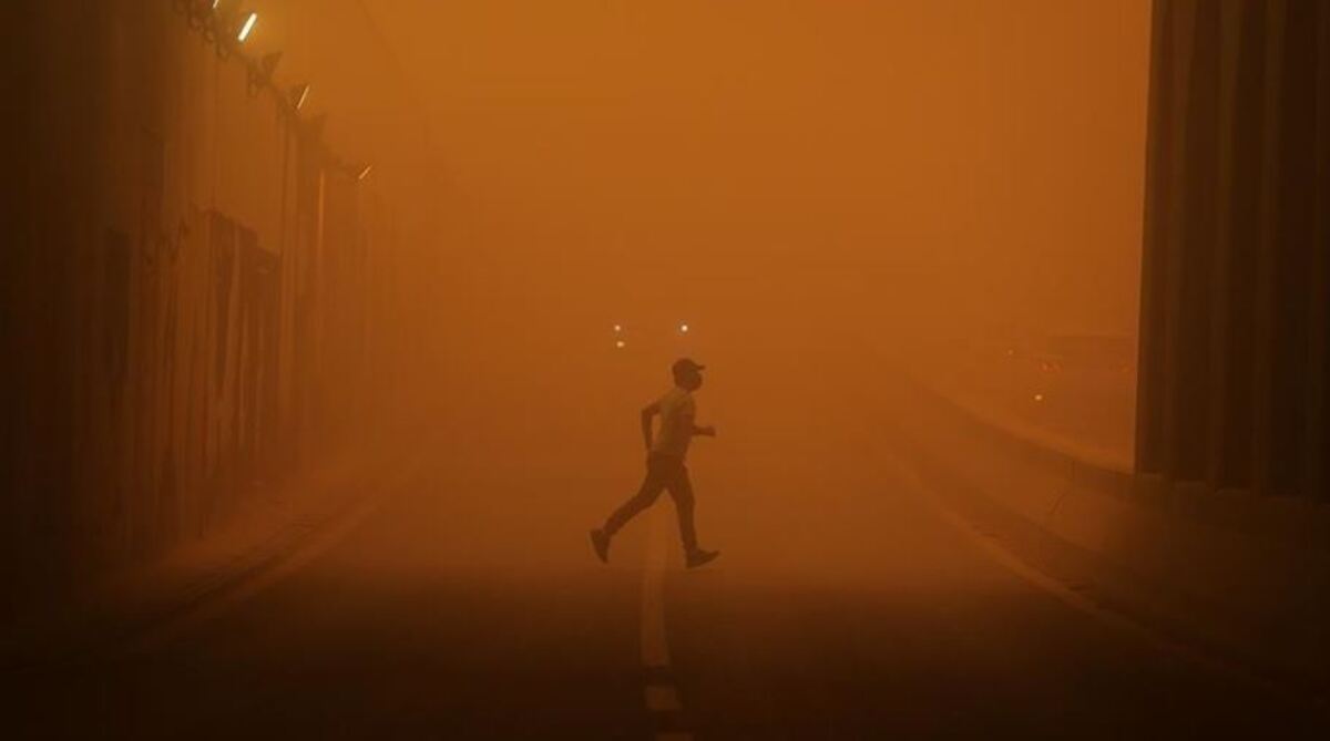 Stuhi e rërës në Iran, Foto nga nga Anadolu Agency