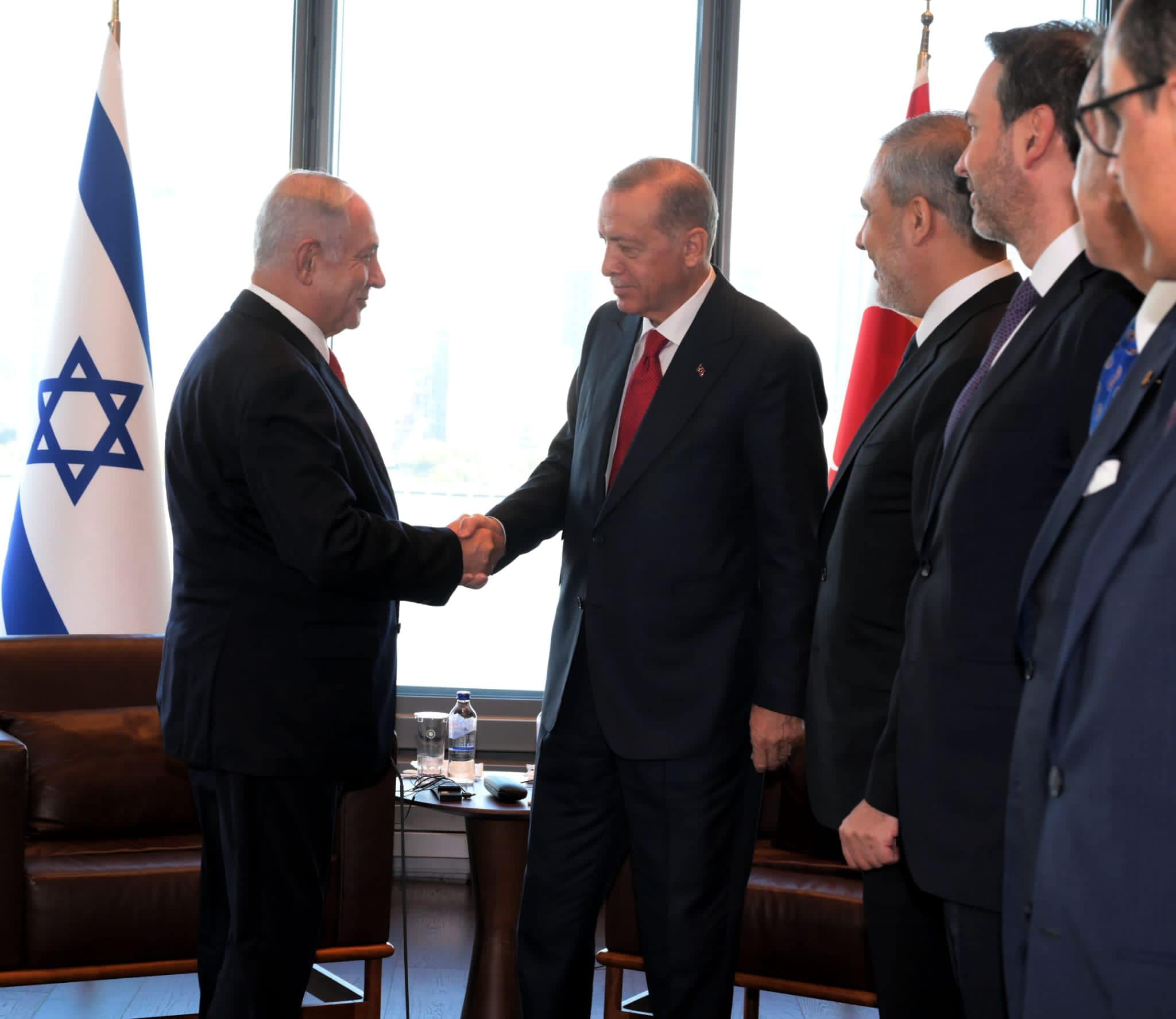 Benjamin Netanyahu dhe Recep Taip Erdogan, Izrael - Turqi. Foto nga Benjamin Netanyahu (Facebook)