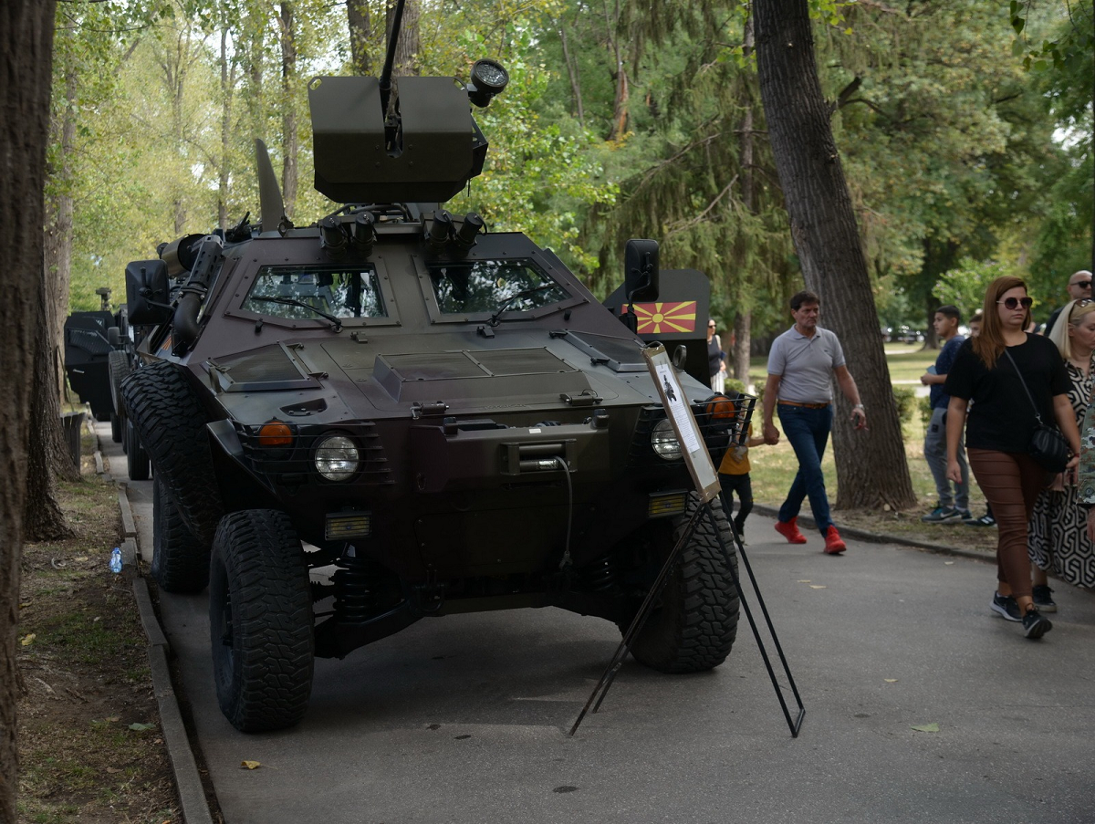 Automjetet e Ushtrisë së Maqedonisë së Veriut, foto: Ministria e Mbrojtjes