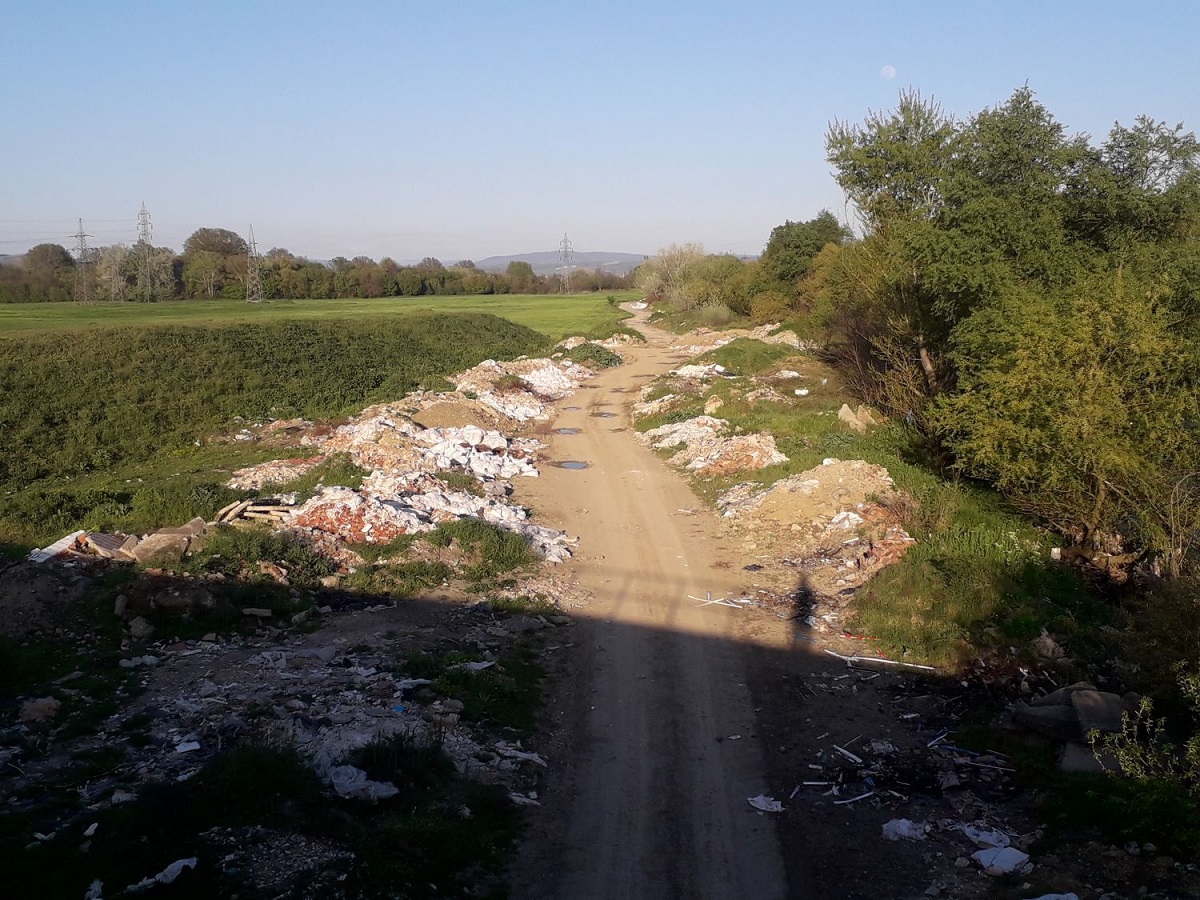 Lokacioni në Trubarevë ku do të ndërtohet impianti për trajtimin e ujërave të zeza në Shkup Foto: Arkivi i Meta.mk
