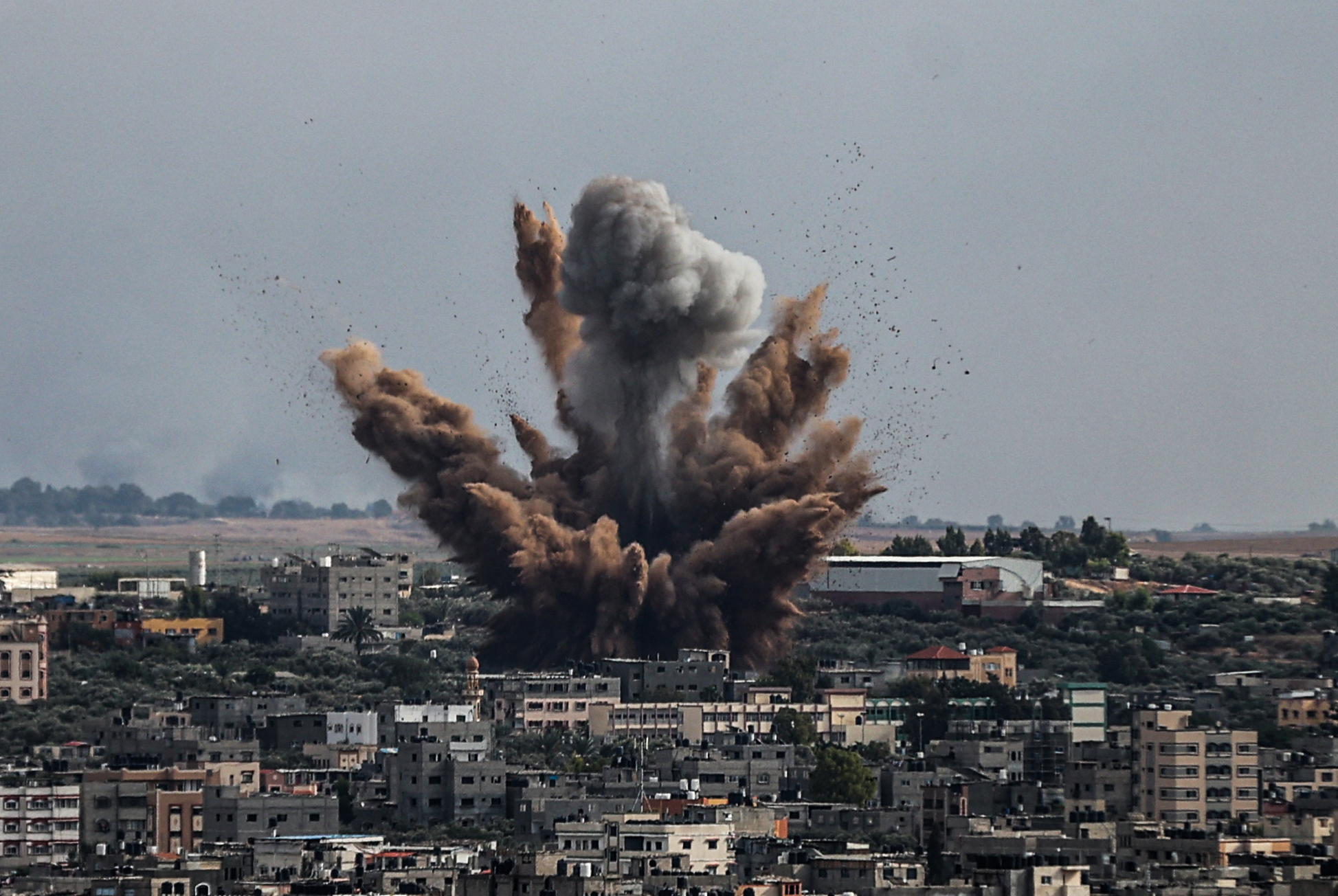 Forcat izraelite kryejnë sulme ajrore në Gaza. Foto: AA