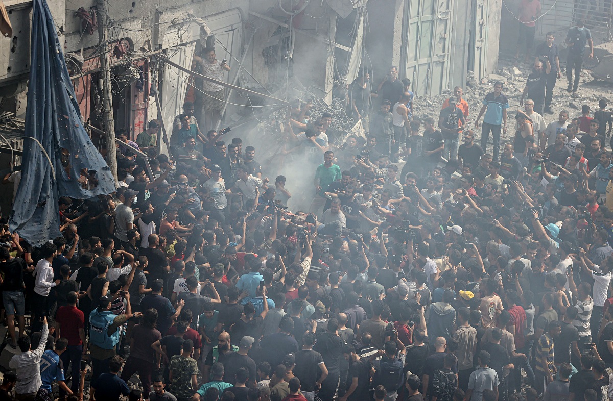 Luftimet në Gaza. Fotoreporteri:Mustafa Hassona/AA
