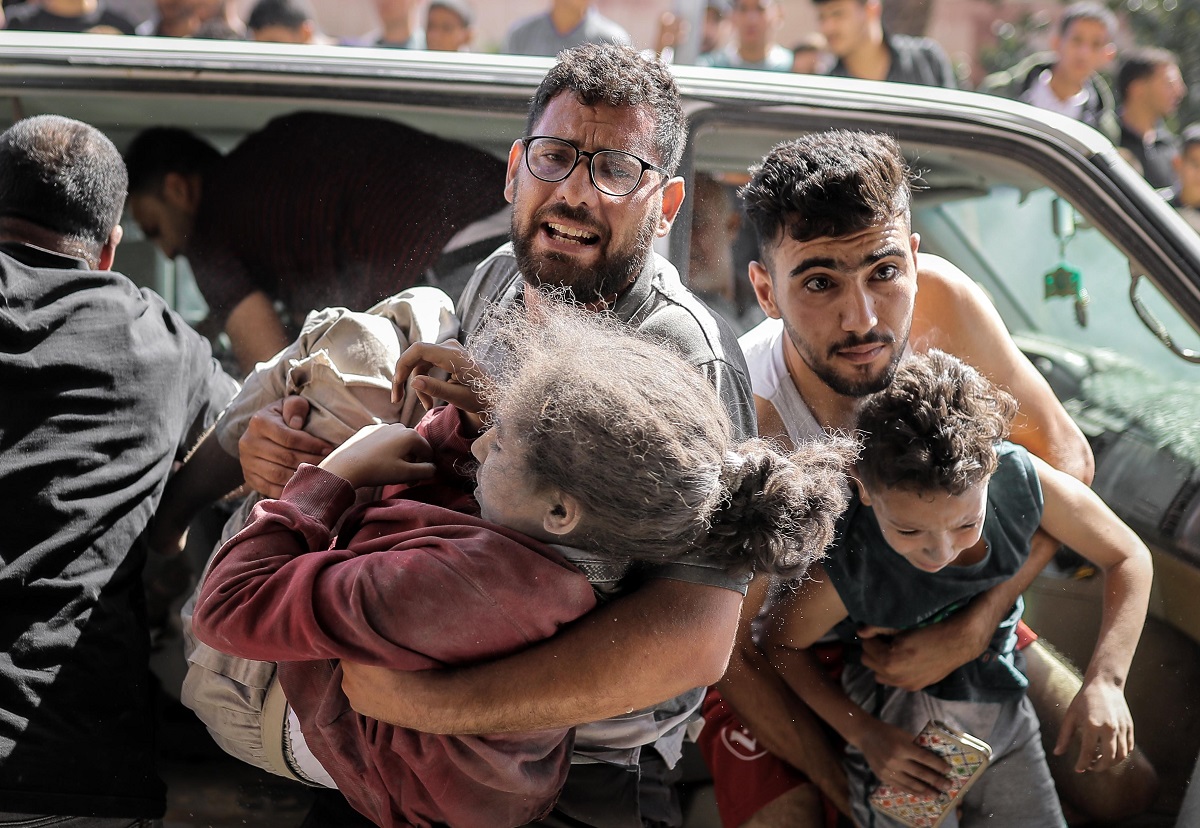 Luftimet në Gaza. Fotoreporteri:Belal Khaled/AA