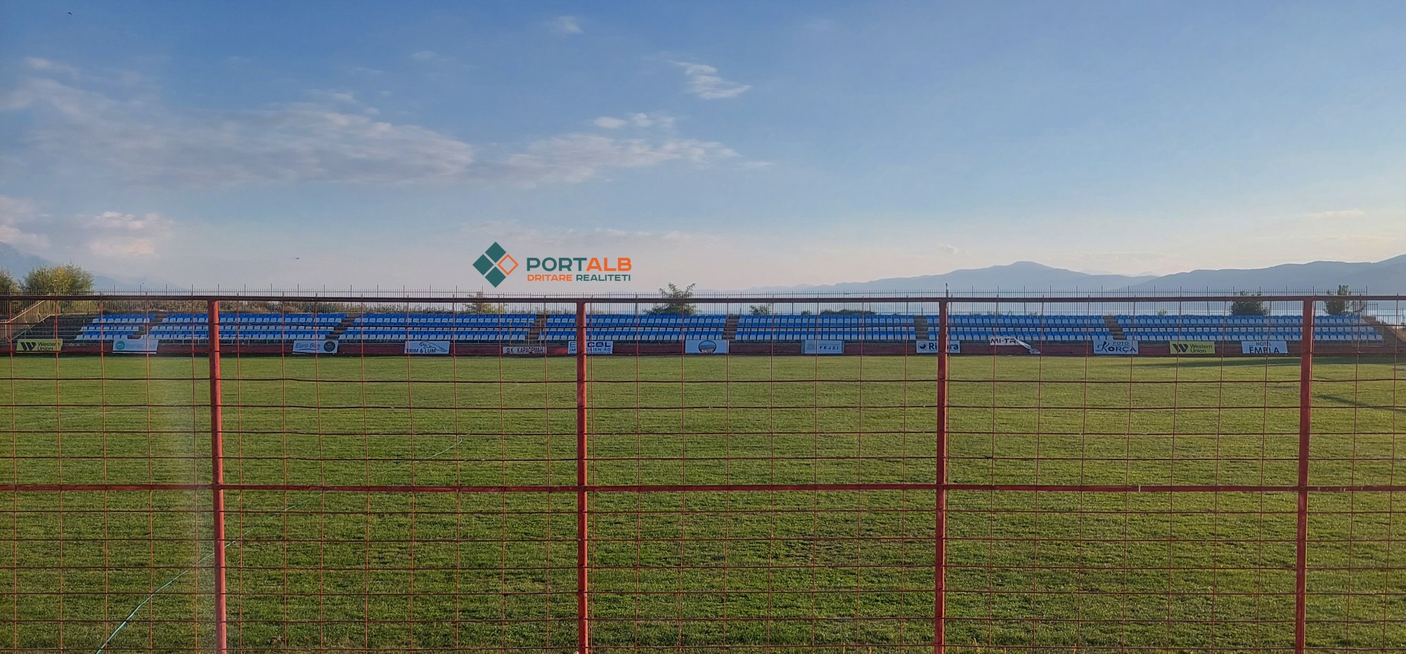 Stadiumi i ekipit KF Struga Trim&Lum. Foto nga Faton Curri - Portalb.mk.