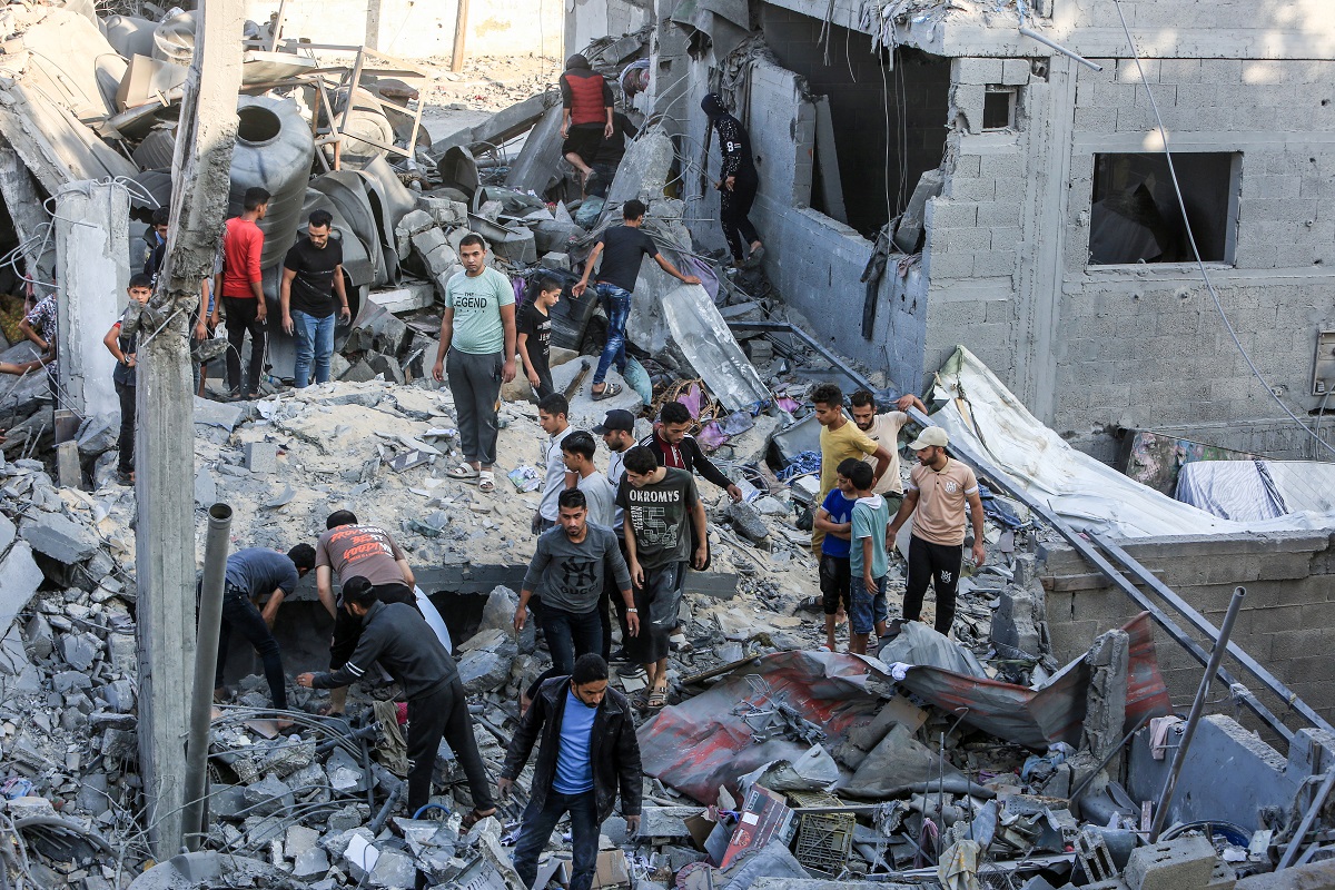 Sulmet e Izraelit në Palestinë, foto nga Anadolu Agency / Abed Rahim Khatib
