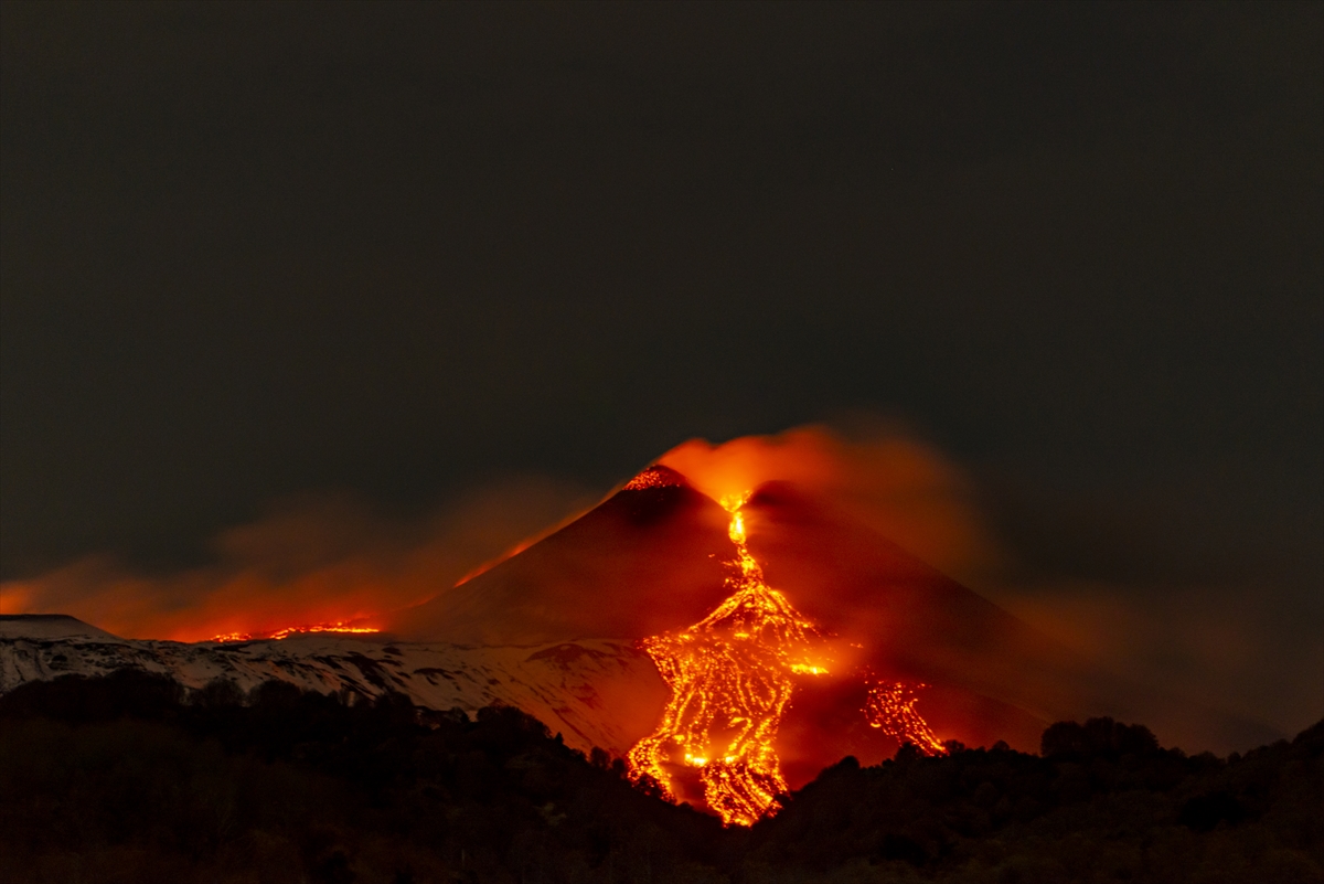 Vullgani Etna, Itali. Foto: Anadolu Agency