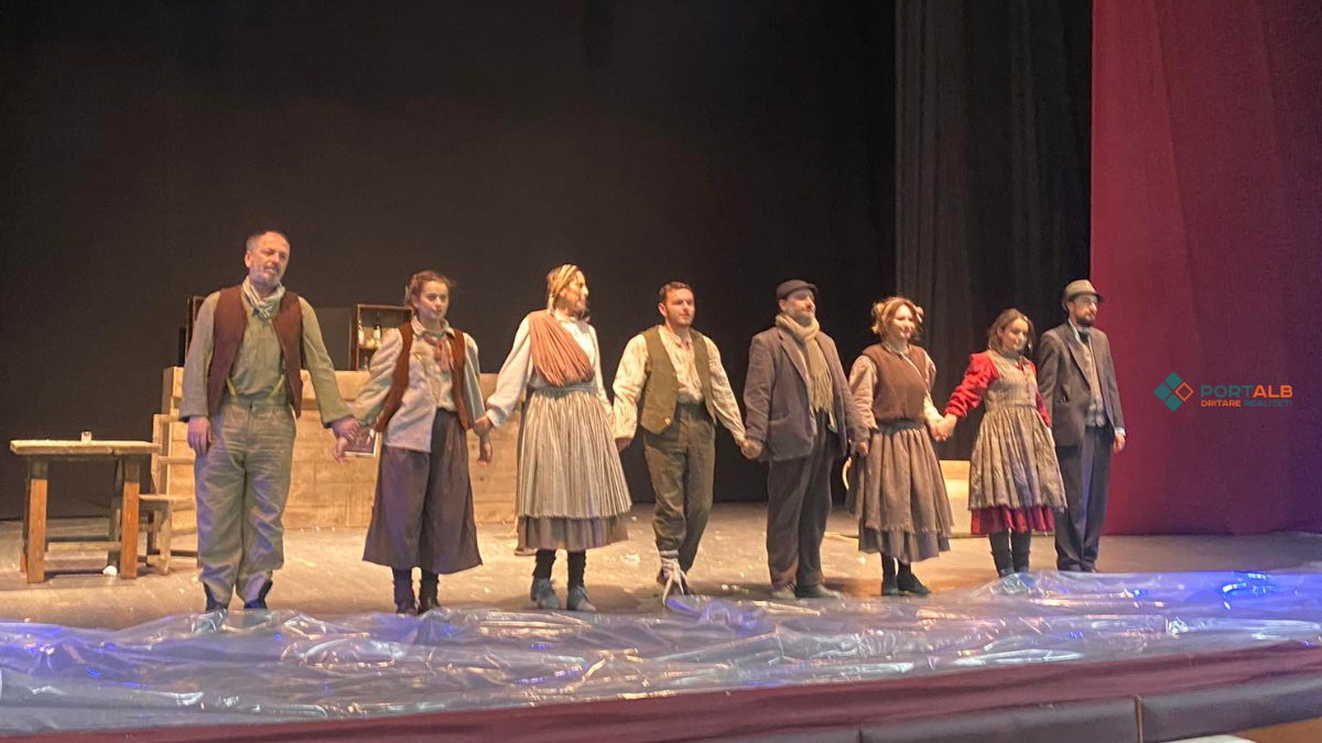 Premiera e shfaqjes "Sakati" nga Teatri i Tetovës (15.12.2023). Foto: Fisnik Xhelili/Portalb.mk