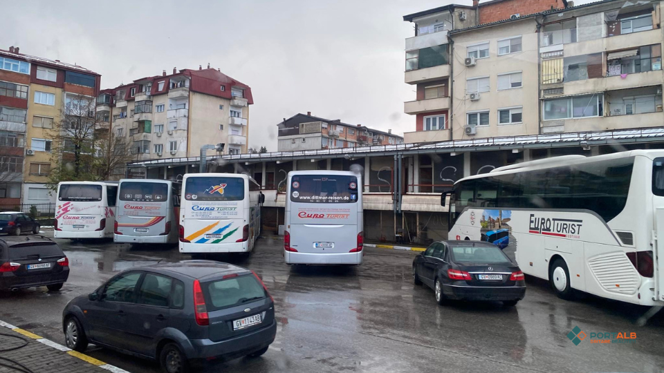 Stacioni i autobusëve në Gostivar. Foto: Fisnik Xhelili/Portalb.mk