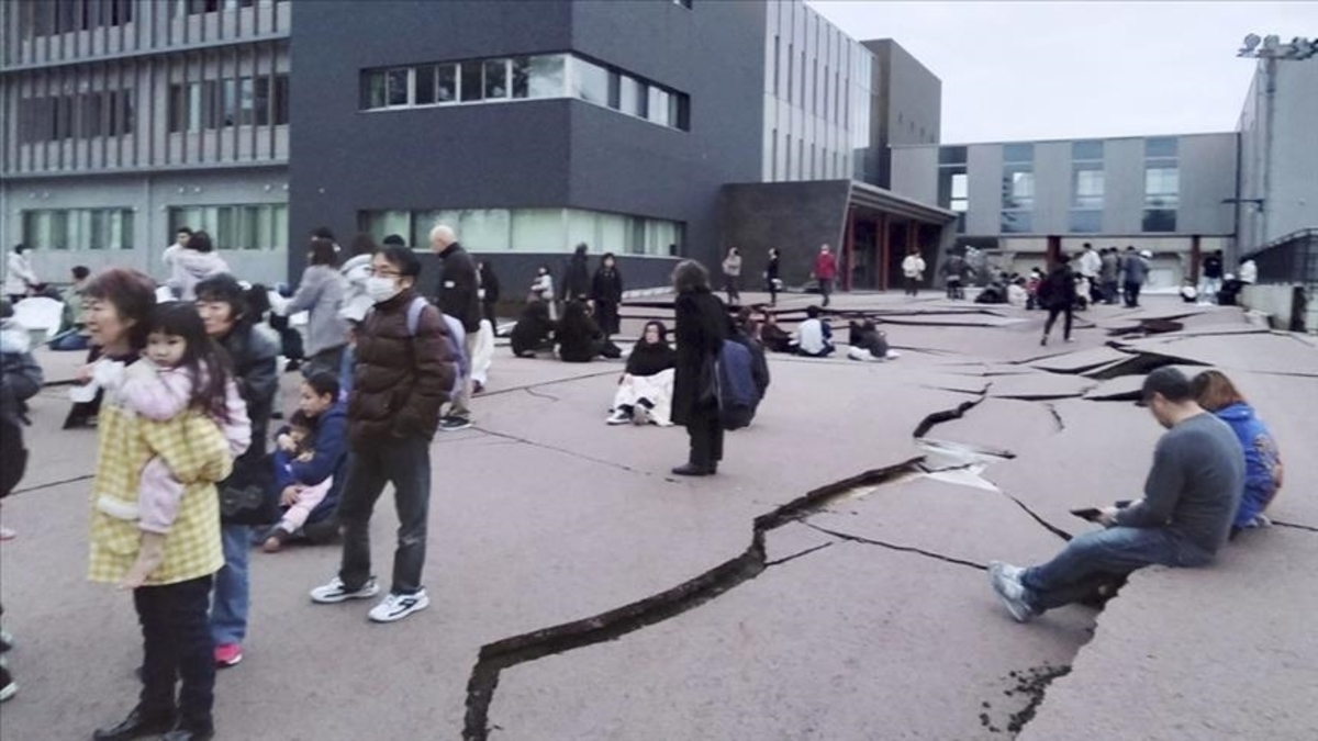 Tërmet në Japoni, Foto: Anadolu Agency