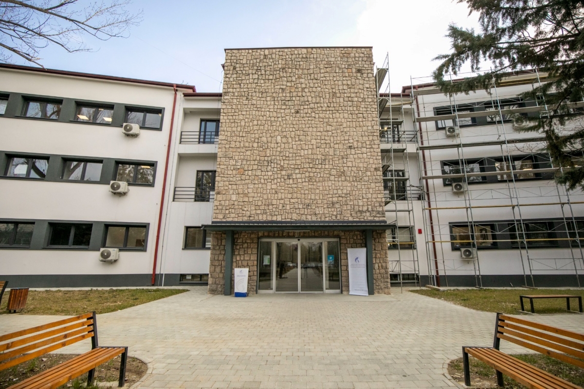 Universiteti "Nënë Tereza" - Shkup. Foto: Qeveria e Maqedonisë së Veriut