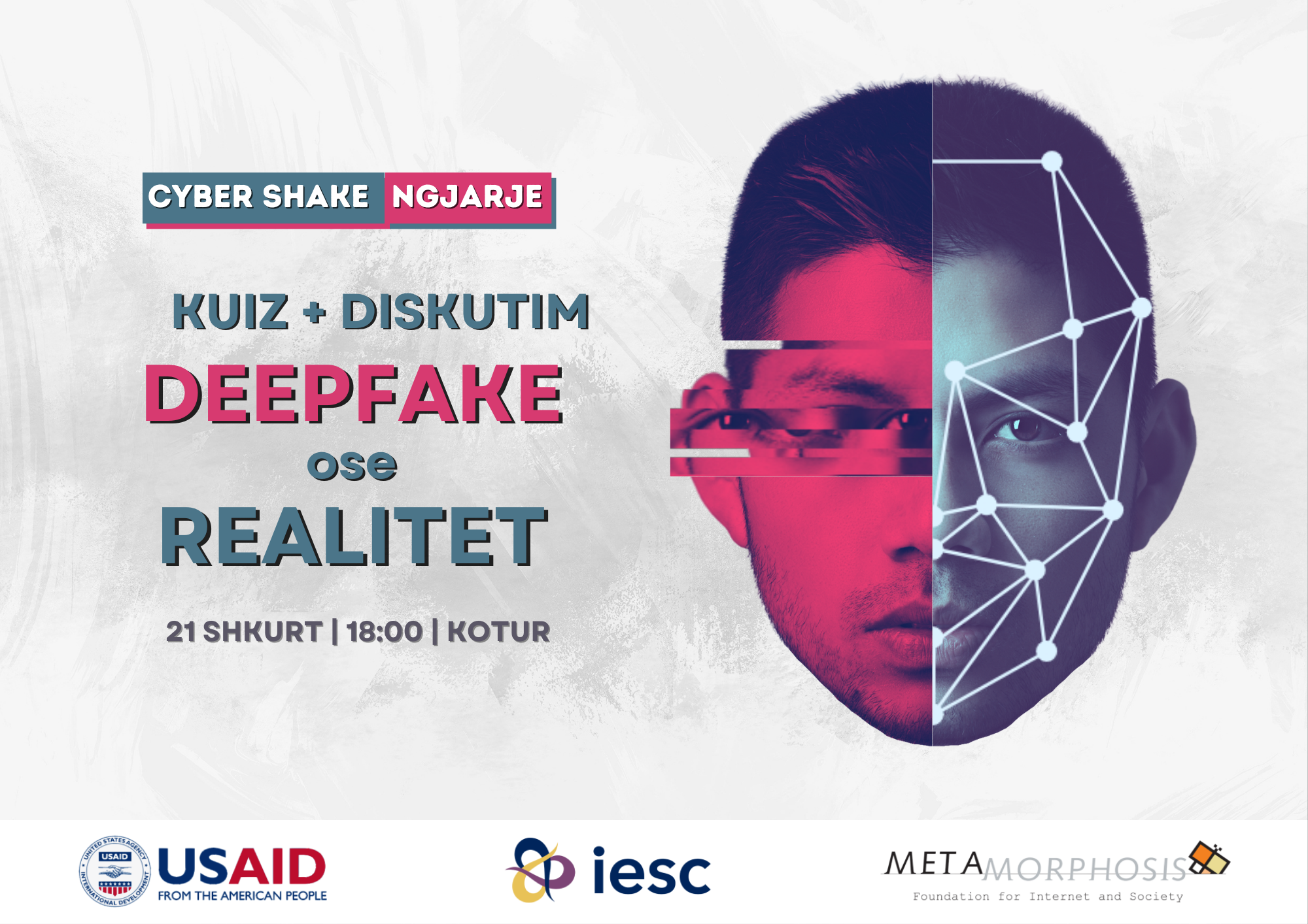 "Deepfake ose realitet", Cyber Shake në Shkup