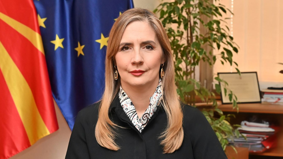 Guvernatorja e Bankët Popullore të RMV-së, Anita Angelovska-Bejoska. Foto: Banka Popullore e RMV-së