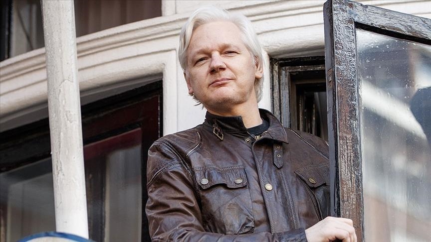 Julian Assange, foto nga Anadolu Agency