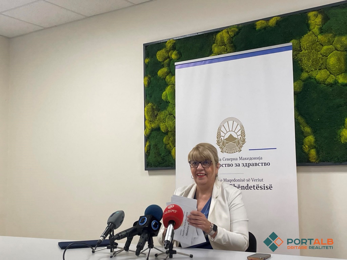 Zëvendës ministrja e shëndetësisë, Maja Manolleva, foto: Portalb.mk