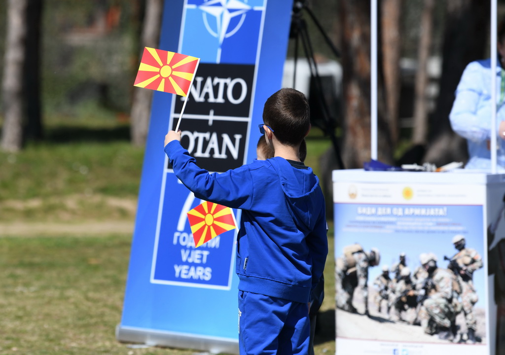 Shënimi i përvjetorit të Maqedonisë së Veriut në NATO, foto nga Ministria e Mbrojtjes