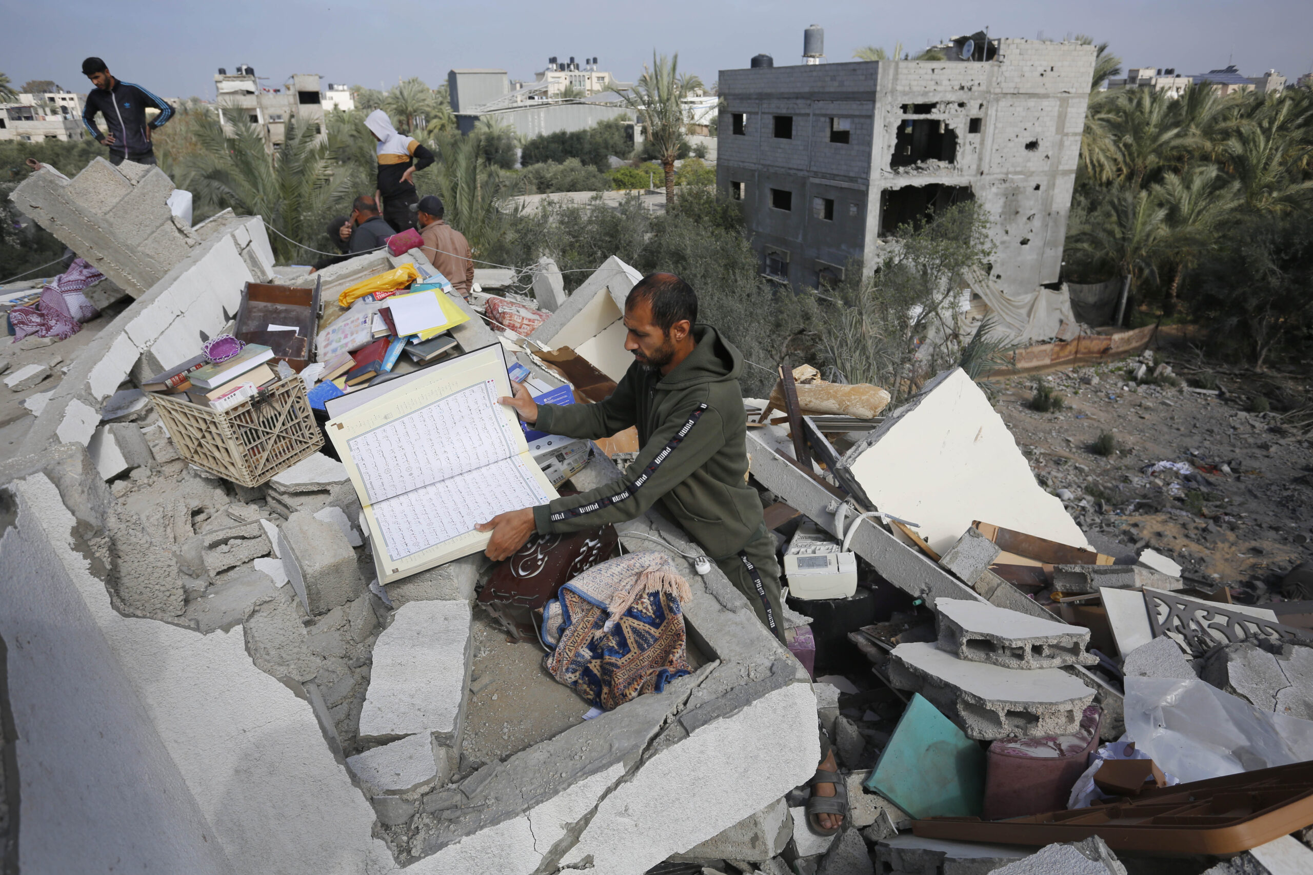 Pamje nga Palestina pas sulmeve izraelite. Foto: Anadolu Agency