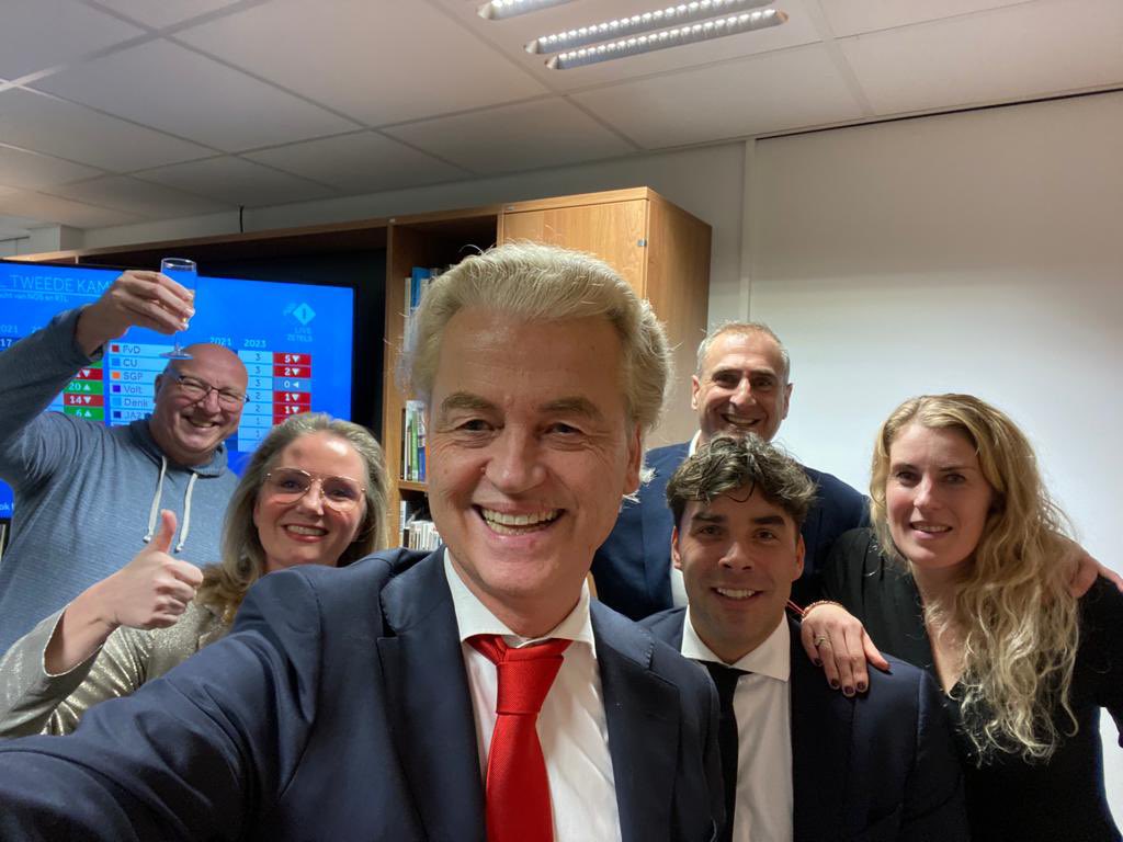 Geert Wilders. Foto nga profili i tij në Twitter