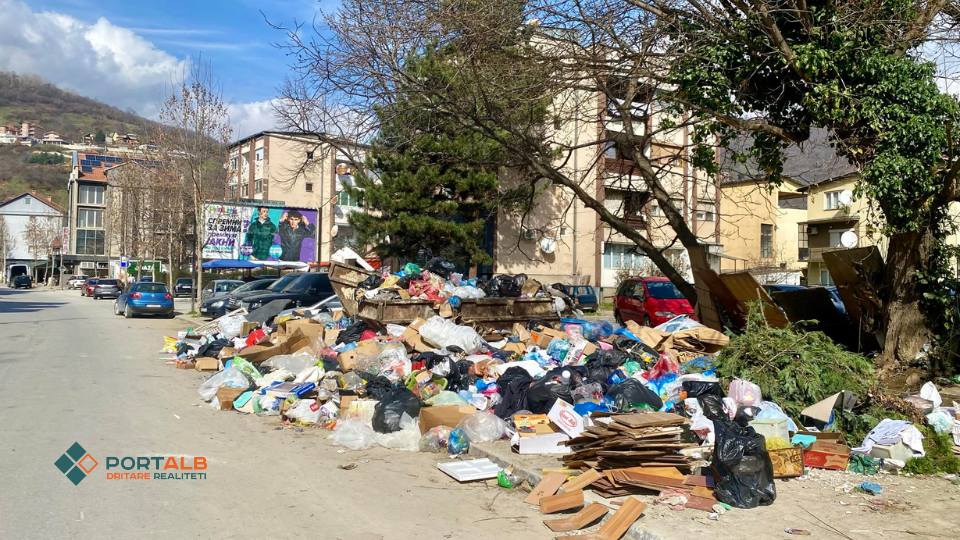 Mbeturina - deponi në Tetovë (04.03.2024). Foto: Fisnik Xhelili/Portalb.mk