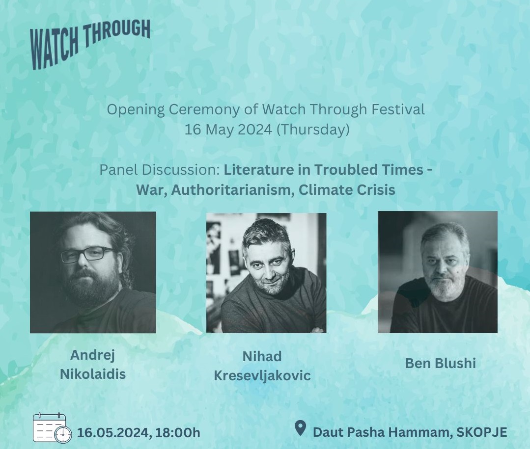 Afishe e edicionit të dytë të Festivalit Watch Through. Foto nga Center for Balkan Cooperation LOJA
