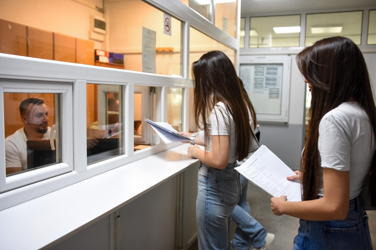 Regjistrimet e studentëve. Foto: Universiteti i Tetovës