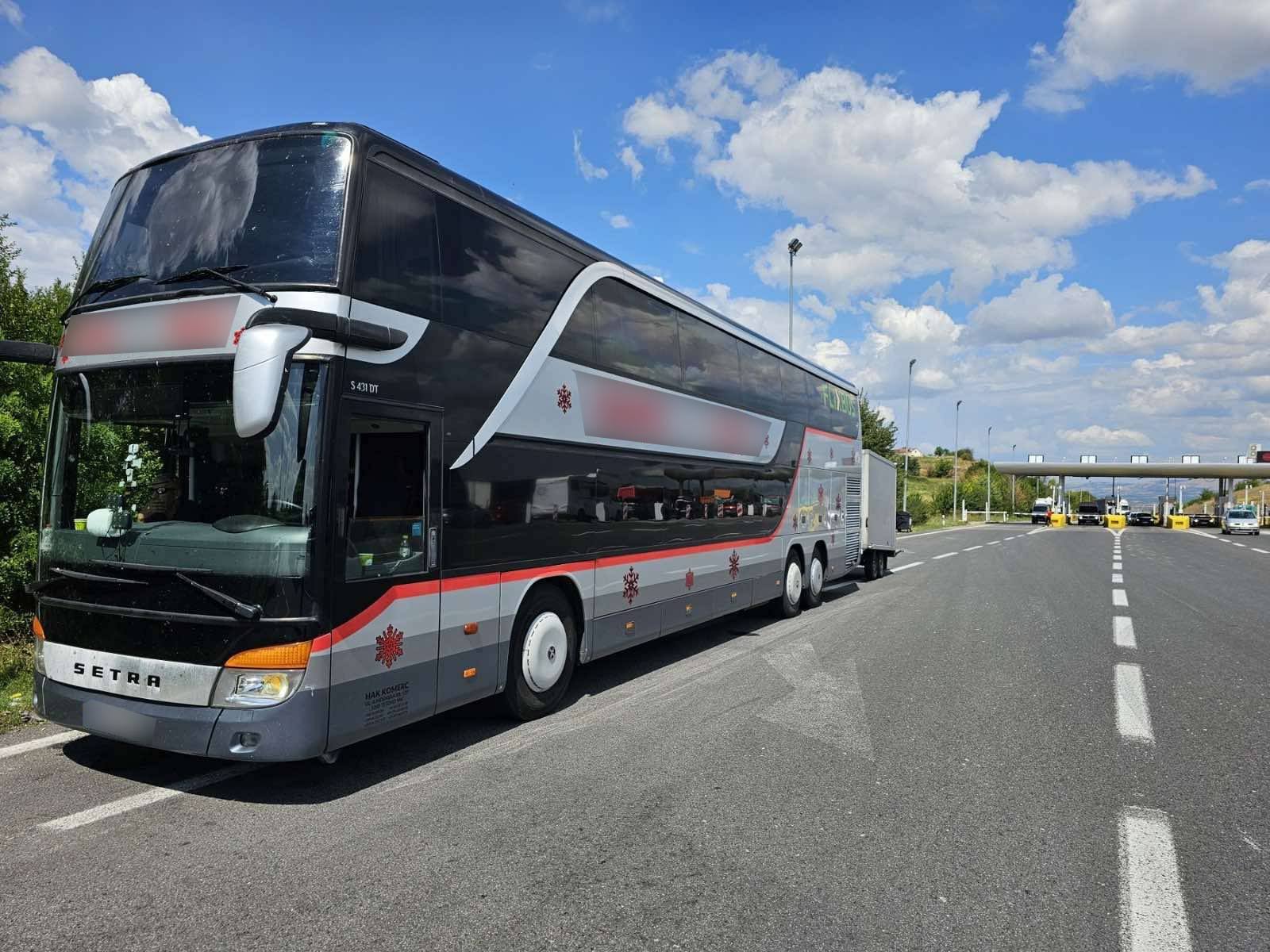 Autobus. Foto: Ministria e Punëve të Brendshme (MPB)