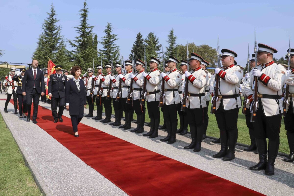 Shënimi i dtës së armatës/ Foto: Presidenca e RMV-së