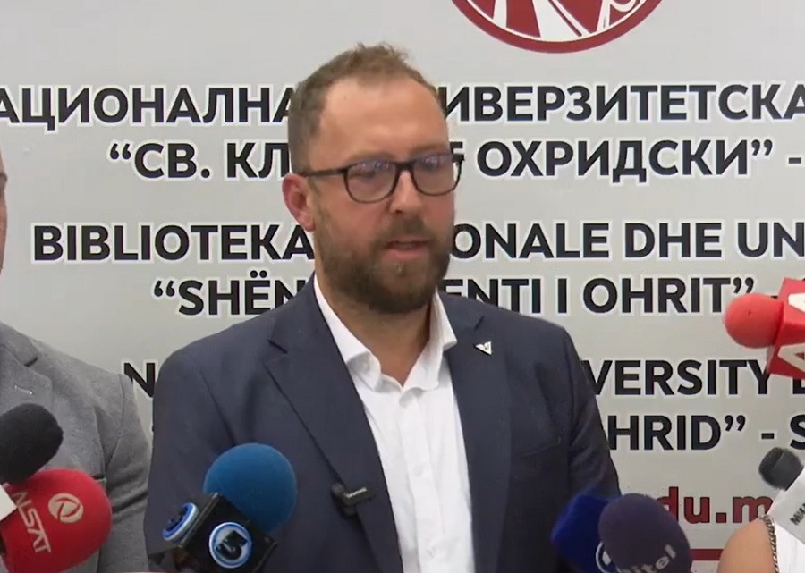 Ministri i Kulturës dhe Turizmit Zoran Ljutkov / FOTO: Printscreen